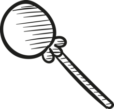 Candy Stick Tracing Svg Vector, Free Vectors File